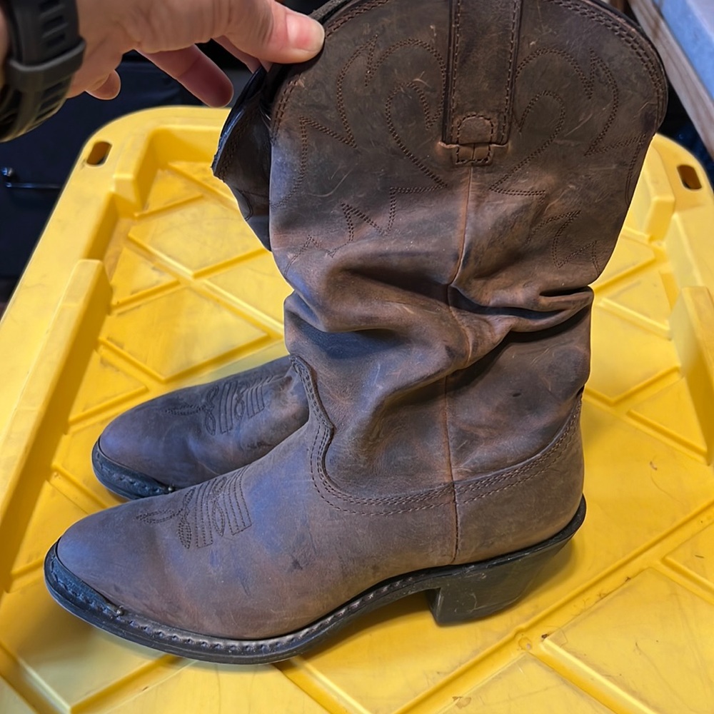 Durango slouch western boots